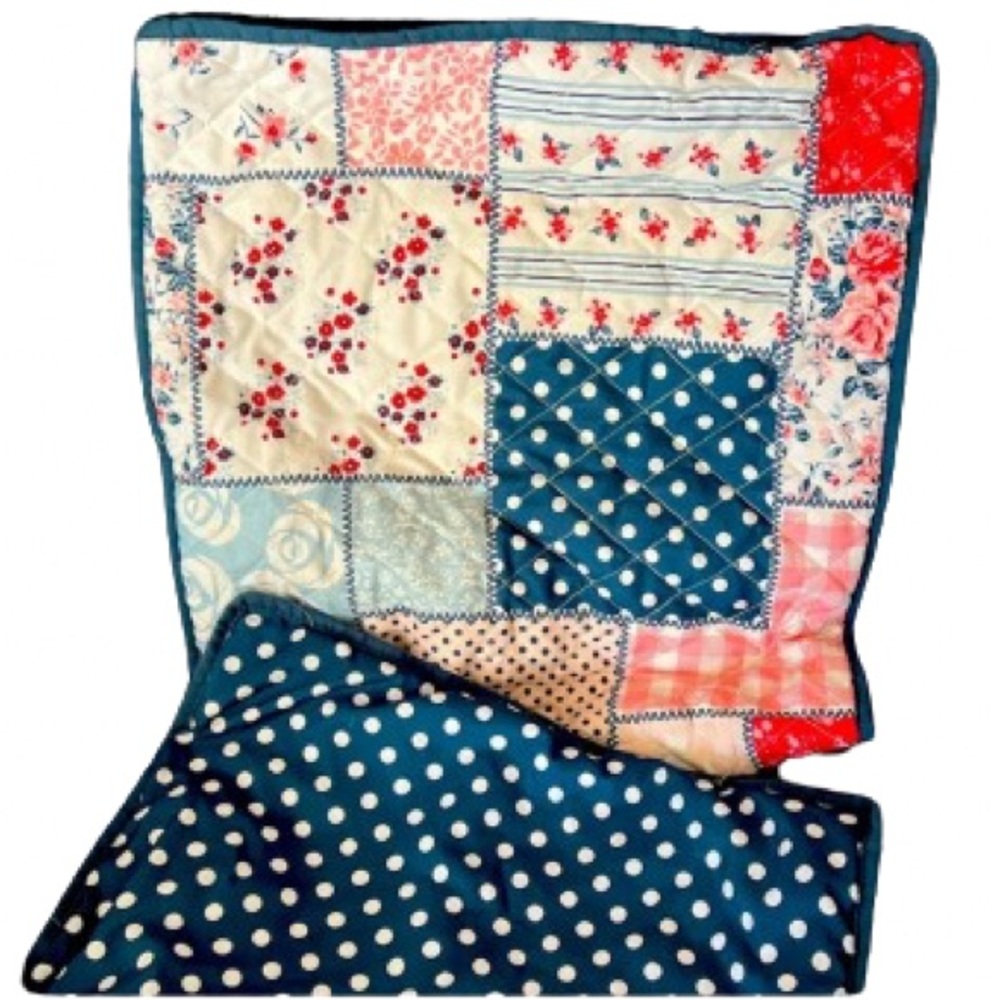 Quilted Pillow Covers Reversible Standard Size,‎ Set of 2
